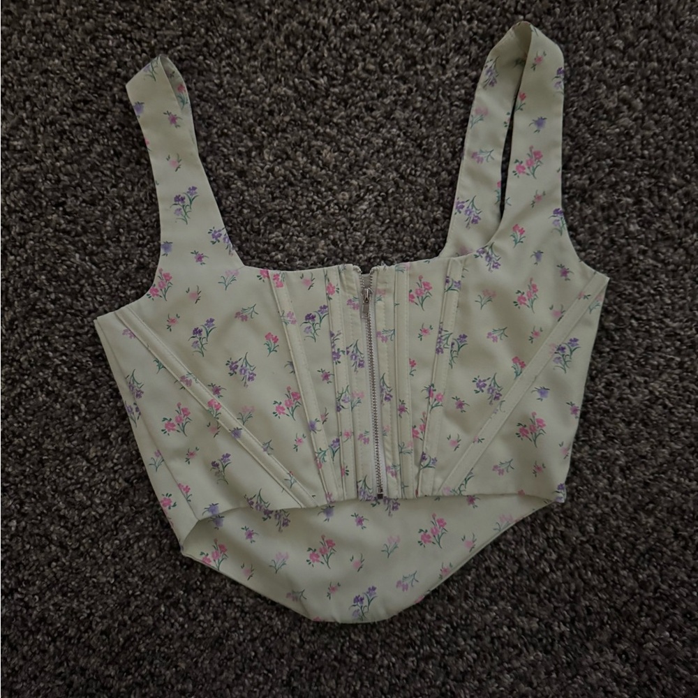 Floral Print Women's Top
